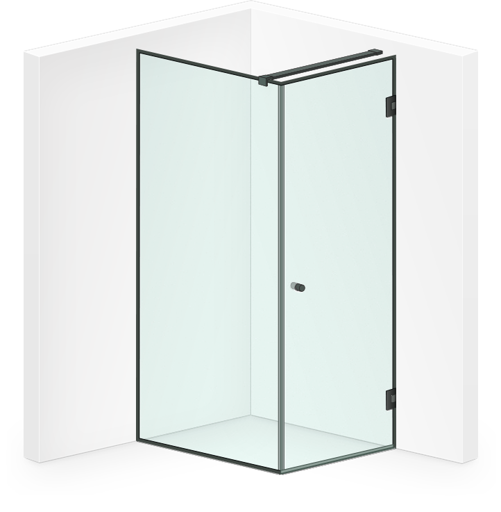 VILLAR slim кутова душова кабіна